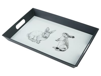 LIVARNO home Dienblad (konijnen zwart)