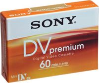 Sony DVM60PRRJ//X UC magnetische videoband 600 min - thumbnail