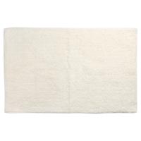 Differnz Initio badmat 100% katoen - geschikt voor vloerverwarming - 50 x 80 cm - off white