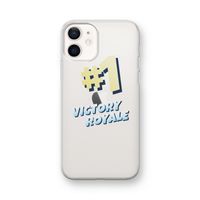 Victory Royale: iPhone 12 mini Transparant Hoesje
