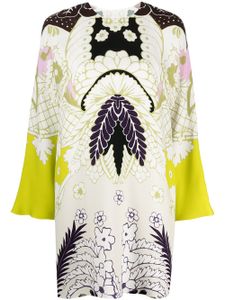 Valentino Garavani robe à motif abstrait - Vert