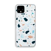 Terrazzo N°13: Pixel 4 Transparant Hoesje