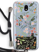 Sweet little flowers: Samsung Galaxy J5 (2017) Transparant Hoesje met koord