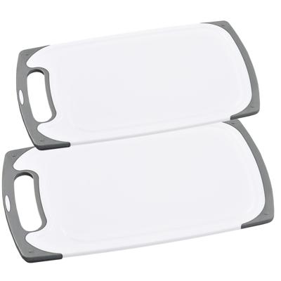 Snijplanken voordeel set - in 2 verschillende formaten - Hard kunststof - 15x 25 cm en 20 x 31 cm