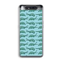 Kroko: Samsung Galaxy A80 Transparant Hoesje