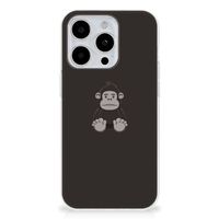 iPhone 15 Pro Max Telefoonhoesje met Naam Gorilla