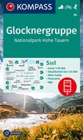 Wandelkaart 39 Glocknergruppe | Kompass Wandelkaart 39 Glocknergruppe | Kompass