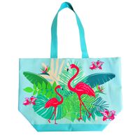 Damestas strandtas flamingo 58 cm   -