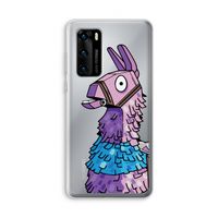 Lama: Huawei P40 Transparant Hoesje