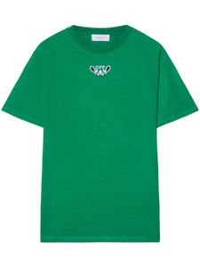 Off-White BANDANA ARR SLIM S S TEE COLLEGE GREEN W - Vert