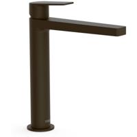 Wastafelkraan Tres Project | Opbouw | Mengkraan | Hoog model | 1-hendel | Rond | Zwart brons