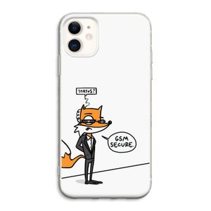 GSM secure: iPhone 11 Transparant Hoesje