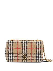 Burberry sac porté épaule Lola à motif Vintage Check - Tons neutres