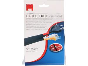 Max Hauri AG Cable Home 136690 kabelbeheersysteem Vloer Flexibele kabelslang Zwart 1 stuk(s)