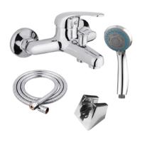 Accessoireset Fontastock Badkamer/douche Zink