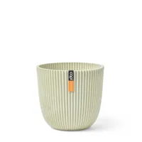 Pot bol Groove 25x23 zaagsel beige
