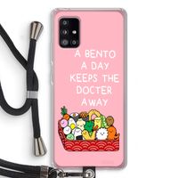 Bento a day: Samsung Galaxy A51 5G Transparant Hoesje met koord