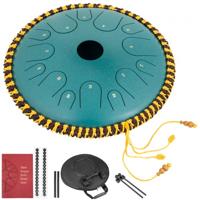 VEVOR Tong Trommel Handpan Trommel Mineraal Groen Hang Drum Instrument 14 Noten