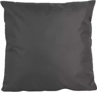 Anna's Collection buitenkussen vierkant 45x45cm antraciet