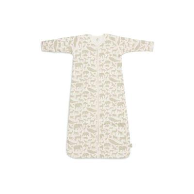Jollein slaapzak met afritsbare mouw Animals Olive Green-110 cm Jollein slaapzak met afritsbare mouw Animals Olive Green-110 cm