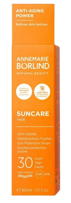 Annemarie Borlind Suncare Face Anti-Aging Sun Protection Drops SPF30