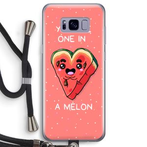 One In A Melon: Samsung Galaxy S8 Transparant Hoesje met koord