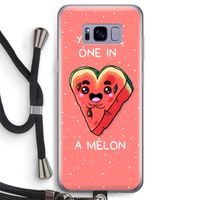 One In A Melon: Samsung Galaxy S8 Transparant Hoesje met koord