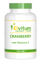 Elvitum Cranberry met Vitamine C Vegicaps