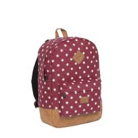 New Rebels ® Star Range - Rugtas - Rugzak - Stars - Burgundy