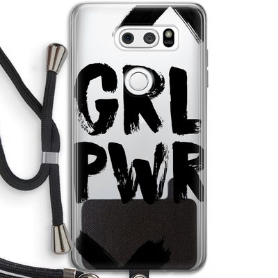 Girl Power #2: LG V30 Transparant Hoesje met koord
