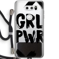 Girl Power #2: LG V30 Transparant Hoesje met koord