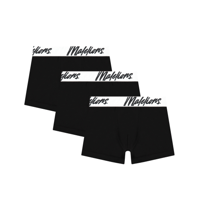 Malelions Boxer 3-Pack Heren Zwart/Zwart - Maat XS - Kleur: Zwart | Soccerfanshop