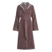 Badjas | XL | Bruin | Paars | Katoen | Polyester