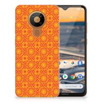 Nokia 5.3 TPU bumper Batik Oranje