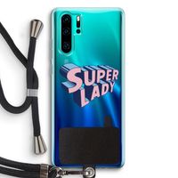 Superlady: Huawei P30 Pro Transparant Hoesje met koord