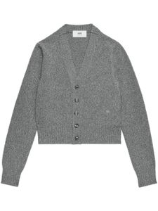 AMI Paris cardigan Ami de Coeur - Gris