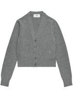 AMI Paris cardigan Ami de Coeur - Gris