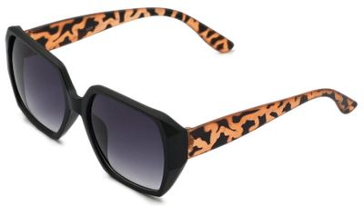 Bernardino zonnebril unisex ovaal zwart/bruin/grijs (Basic 385 B) Bernardino zonnebril unisex ovaal zwart/bruin/grijs (Basic 385 B)