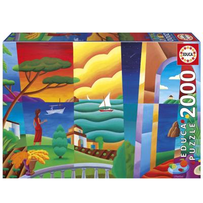 Puzzel - EDUCA - Philip Stanton, Penelope Attends - 2000 stukjes - 96x68 cm - Voor volwassenen
