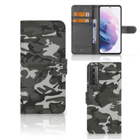 Samsung Galaxy S21 Plus Telefoon Hoesje Army Light