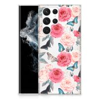 Samsung Galaxy S22 Ultra | TPU Case | Butterfly Roses