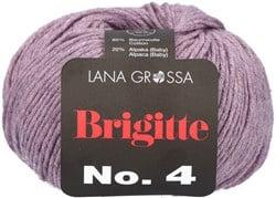 Lana Grossa Brigitte No.4 008 Grey purple