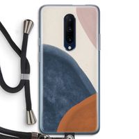 Geo #1: OnePlus 7 Pro Transparant Hoesje met koord Geo #1: OnePlus 7 Pro Transparant Hoesje met koord