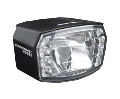 Koplamp Trelock LS 990 Lighthammer Pro voor E-bike incl. FP adapter - zwart