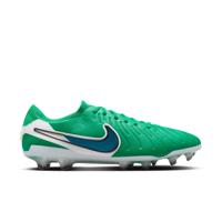 Nike Tiempo Legend 10 Elite Gras Voetbalschoenen (FG) Groen Wit Blauw Nike Tiempo Legend 10 Elite Gras Voetbalschoenen (FG) Groen Wit Blauw
