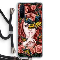 Lady Moth: OnePlus Nord CE 5G Transparant Hoesje met koord