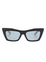 Dolce & Gabbana Eyewear lunettes de soleil à monture rectangulaire - Noir