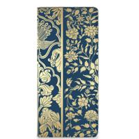 Samsung Galaxy A22 5G Smart Cover Beige Flowers