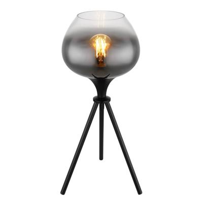 Globo Zwarte tafellampMaxy Ø 24cm - 15548T1