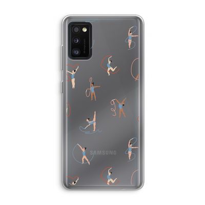 Dancing #3: Samsung Galaxy A41 Transparant Hoesje